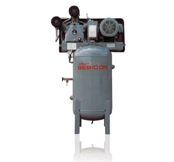 HITACHI BEBICON VERTICAL AIR COMPRESSOR